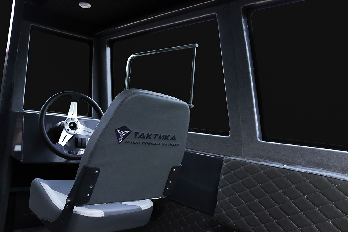 Алюминиевая лодка Тактика 6.0 Cabin