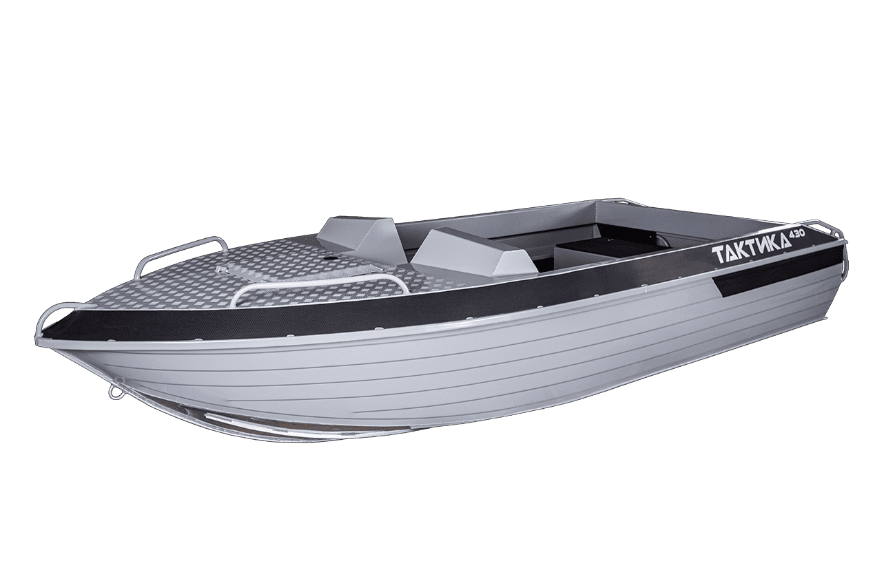 Алюминиевая лодка Тактика 430 Акция
