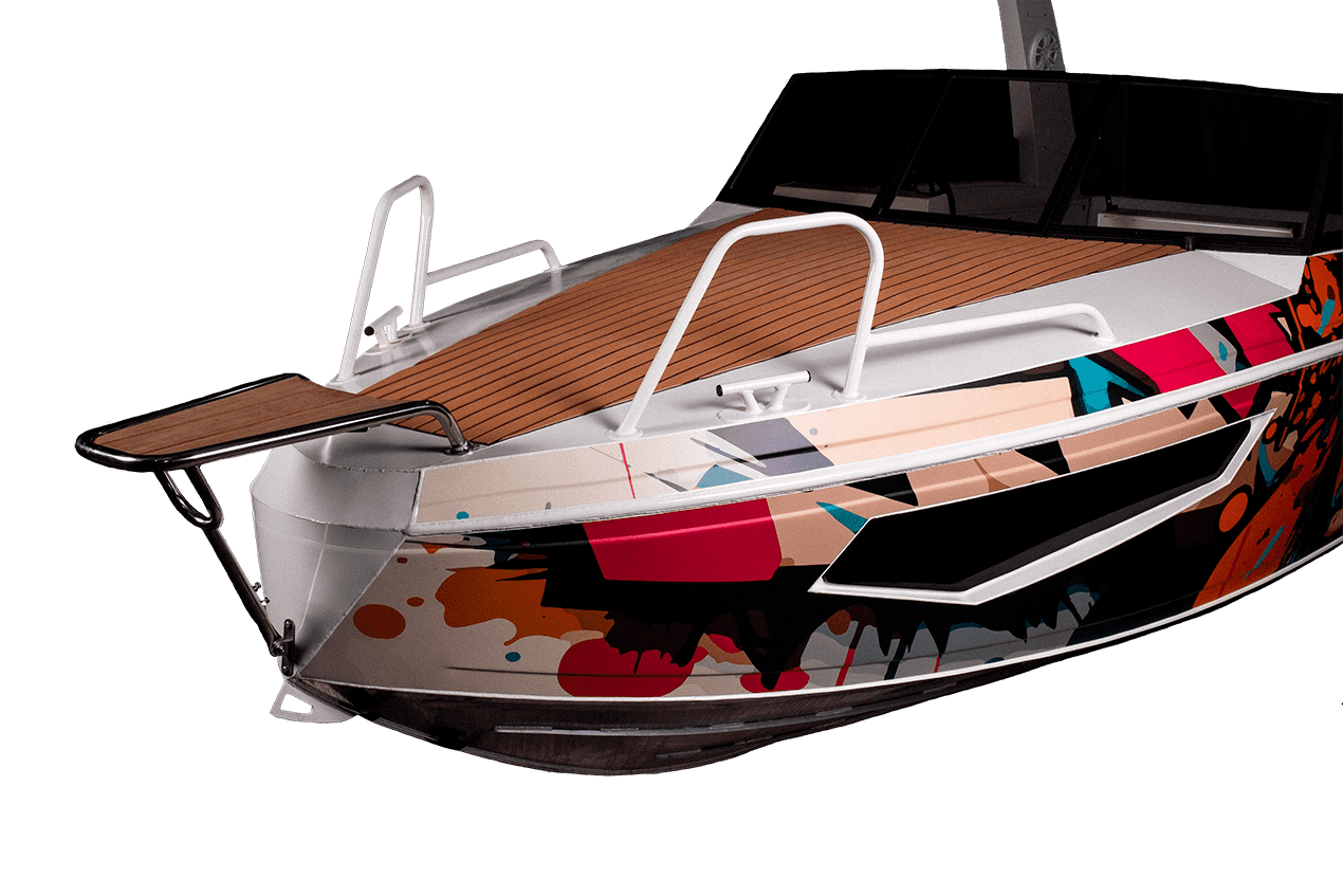 Алюминиевая лодка Тактика 6.0 Hard Top