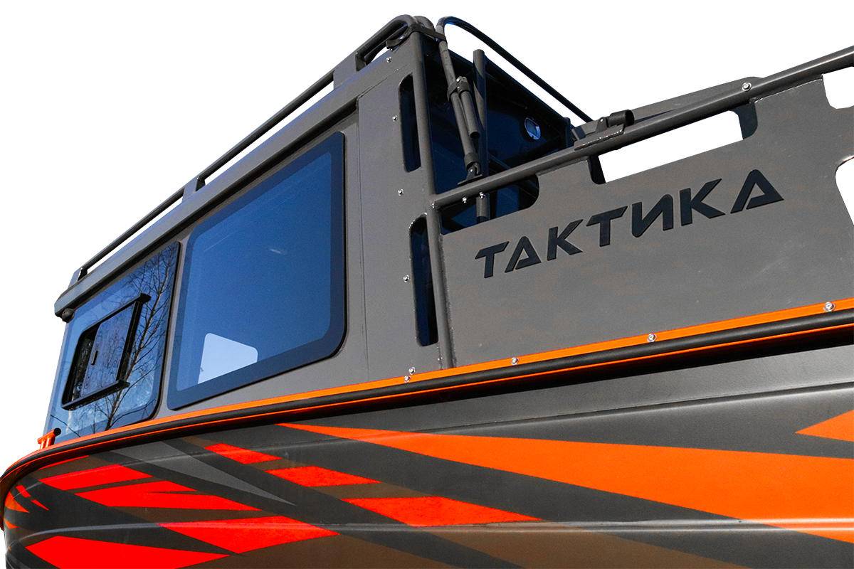 Алюминиевая лодка Тактика 6.0 Cabin